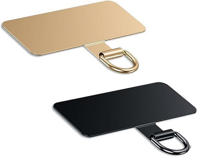 Metal Phone Tether Tab & Lanyard Patch for & Cell Phones - Durable Strap Replacement Part Compatible with All Full Phone Cases - Phone Accessories