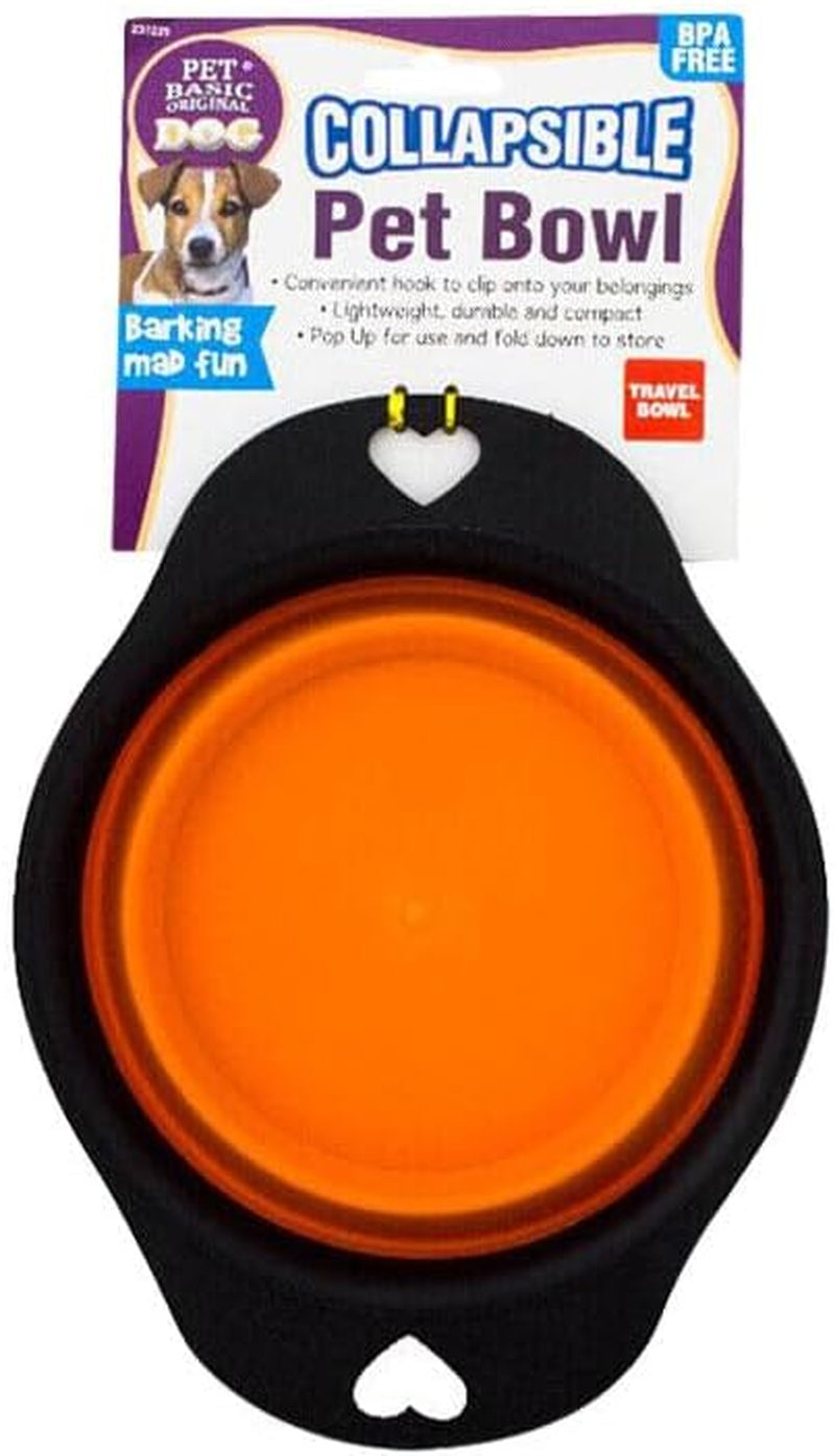 Pet Dog Cat Portable Silicone Collapsible Travel Feeding Bowl Water Dish Feeder