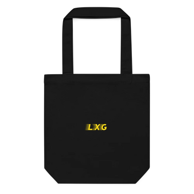 LXG AU Tote Bag — Blackout with gold LXG print