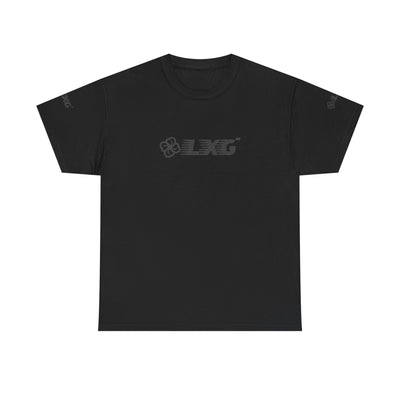 LXG AU Blackout Tee — Logo on Chest & Both Sleeves