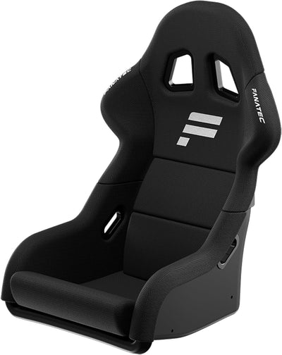 Clubsport GT Sim Racing Cockpit Seat – Rigid and Durable, Fiber-Reinforced Shell, Padded Foam, Breathable Fabric, Lumbar Support – Black