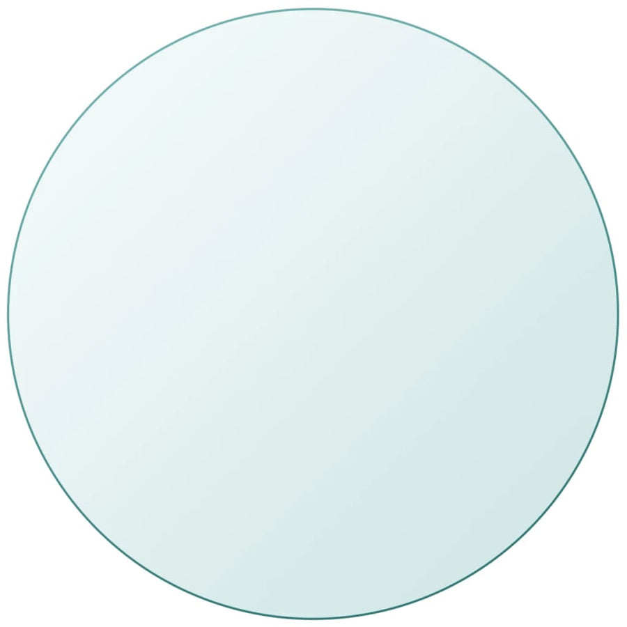 NNEVL Table Top Tempered Glass Round 700 mm-0