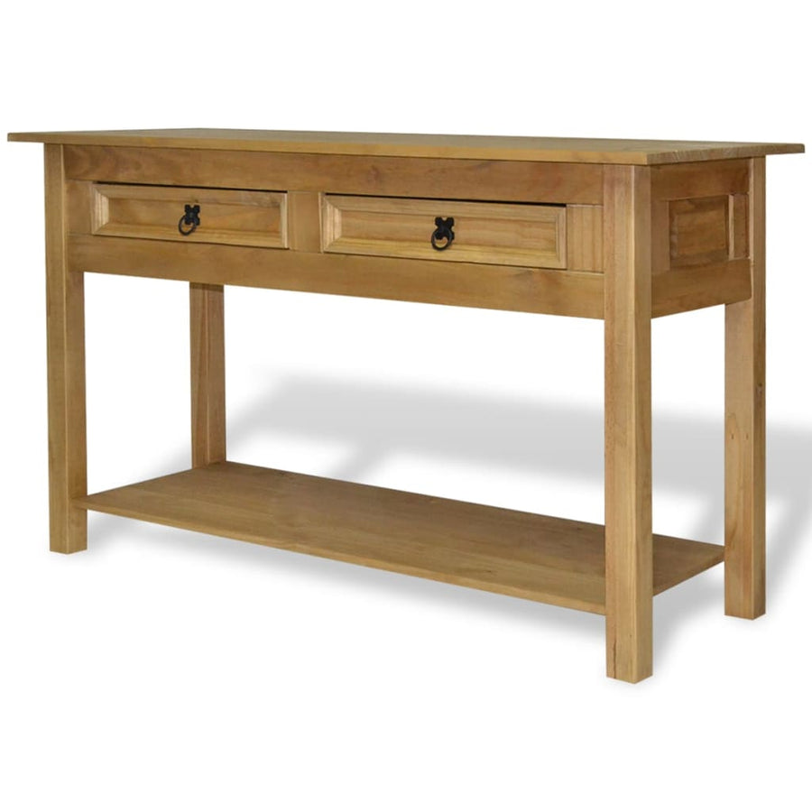 NNEVL Console Table Mexican Pine Corona Range 90x34.5x73 cm-0