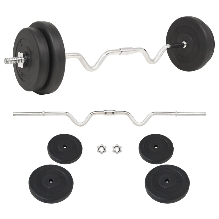 NNEVL Barbell Set 30 kg-0