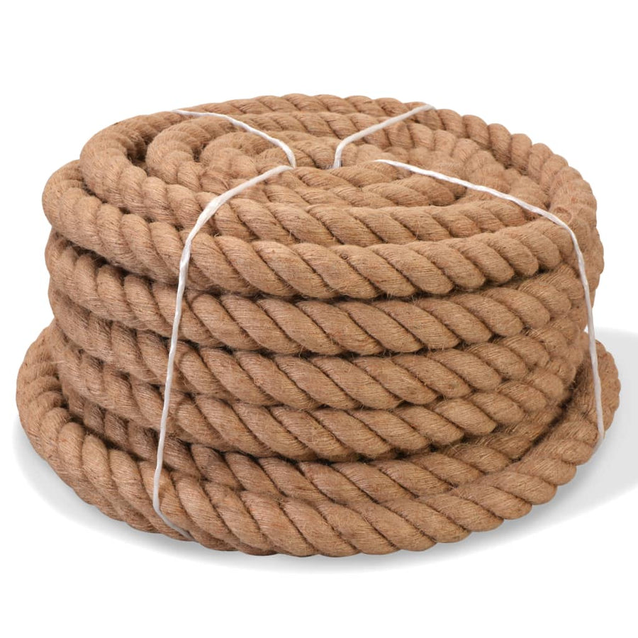 NNEVL Rope 100% Jute 30 mm 50 m-0