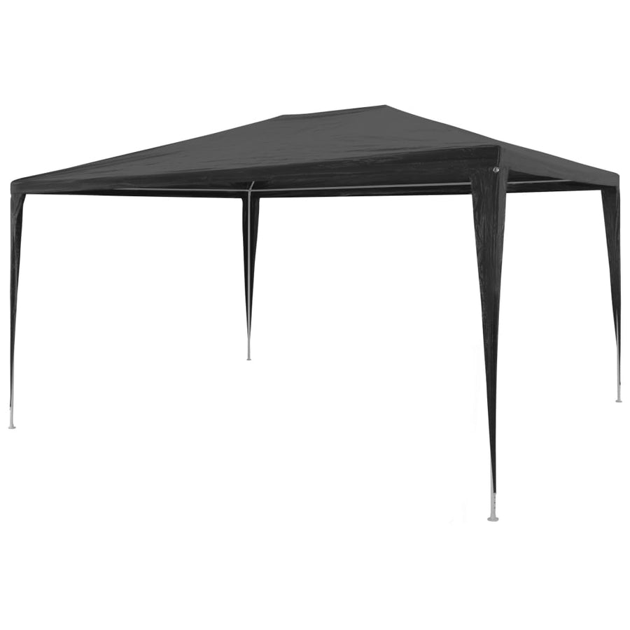 NNEVL Party Tent 3x4 m PE Anthracite-0