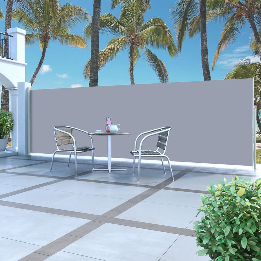 NNEVL Retractable Side Awning 160 x 500 cm Cream-0