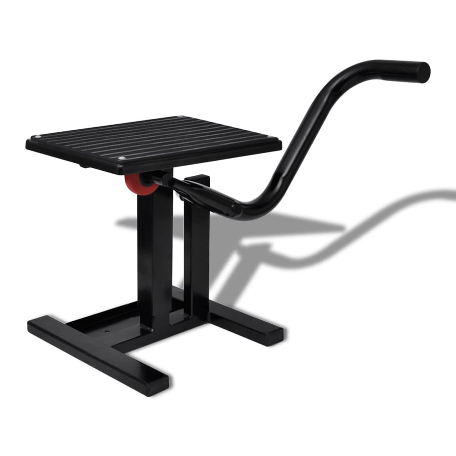NNEVL Professional Motorbike Lift Stand Black-0