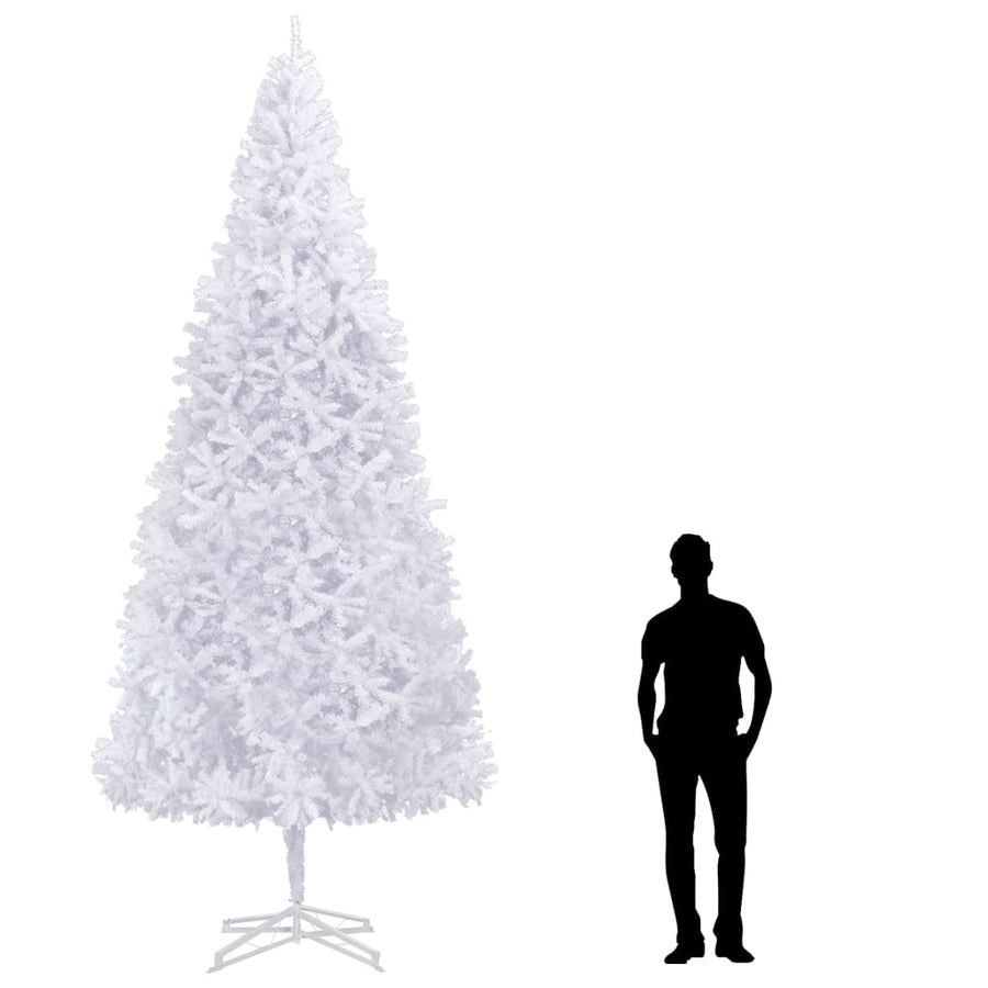 NNEVL Artificial Christmas Tree 400 cm White-0