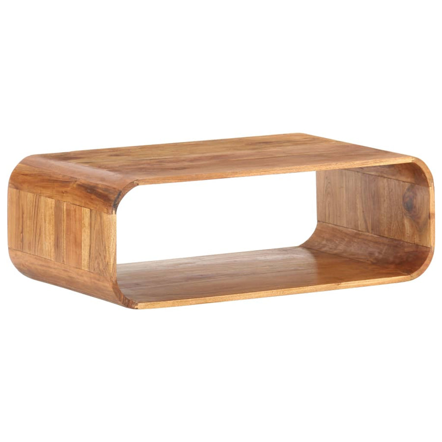 NNEVL Coffee Table 90x50x30 cm Solid Acacia Wood-0