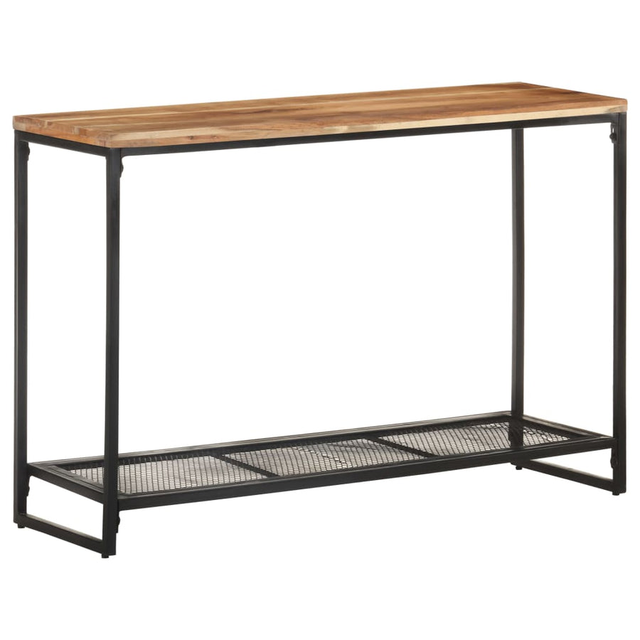 NNEVL Console Table 110x35x75 cm Solid Acacia Wood-0