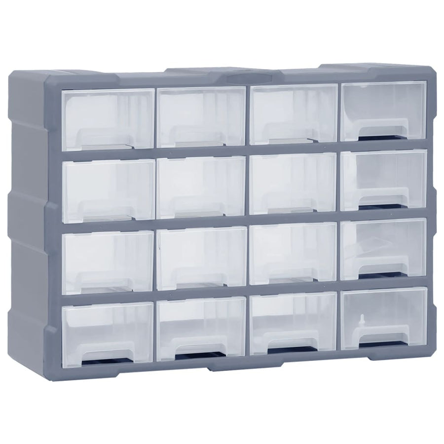 NNEVL Multi-drawer Organiser with 16 Middle Drawers 52x16x37 cm-0