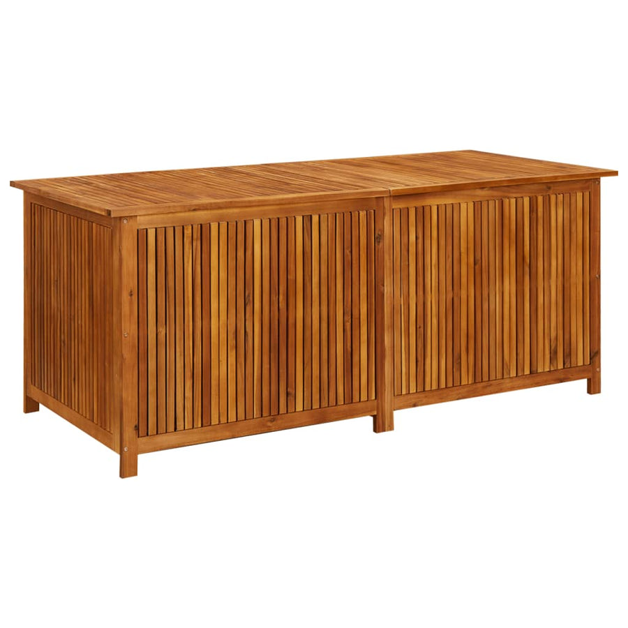 NNEVL Garden Storage Box 175x80x75 cm Solid Wood Acacia-0