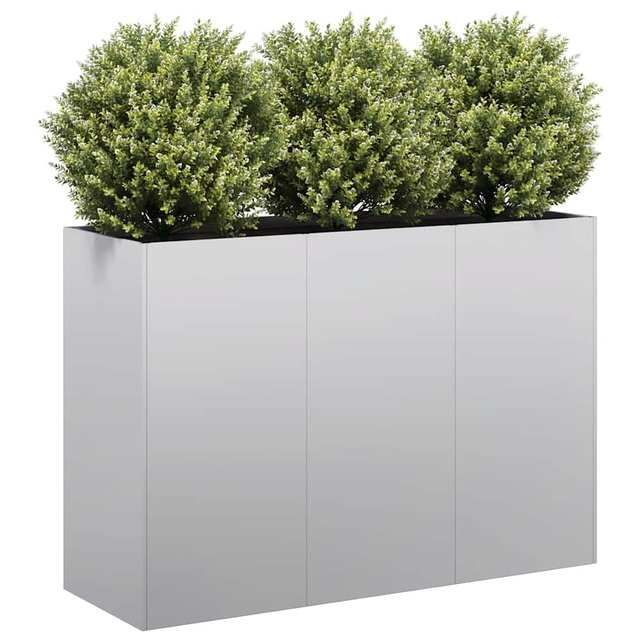 NNEVL Planter 120x40x80 cm Galvanised Steel-0