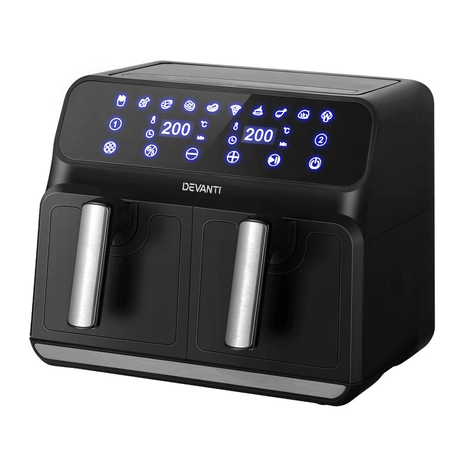 NNEDSZ Devanti Air Fryer 8L Dual Zone Fryers-0