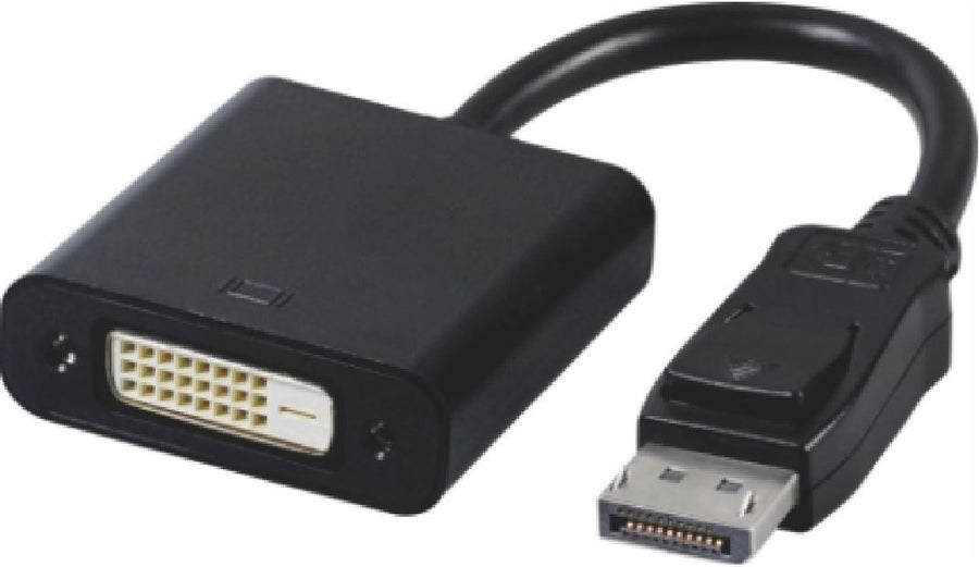 Astrotek DisplayPort DP to DVI Adapter Converter Male to Female Active Connector Cable 15cm - 20 pins to 24+1 pins