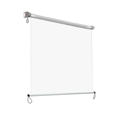 NNEDSZ Outdoor Blinds Transparent Roll Down Awning Window Shade 1.5X2.4M-0