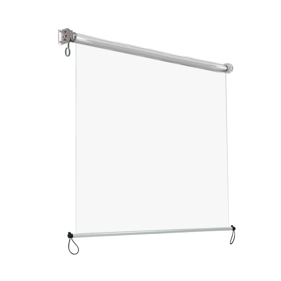 NNEDSZ Outdoor Blinds Transparent Roll Down Awning Window Shade 1.5X2.4M-0
