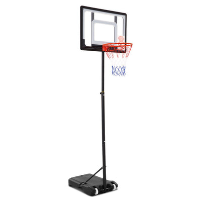NNEDSZ Adjustable Portable Basketball Stand Hoop System Rim-0
