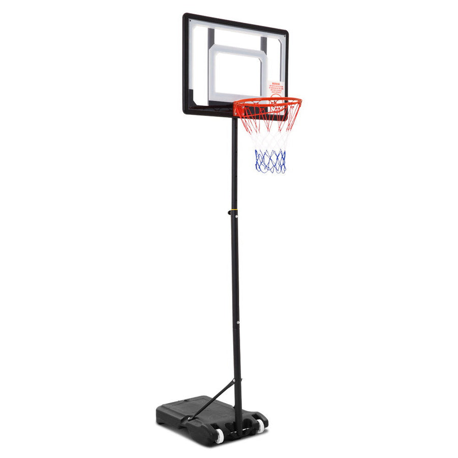 NNEDSZ Adjustable Portable Basketball Stand Hoop System Rim-0