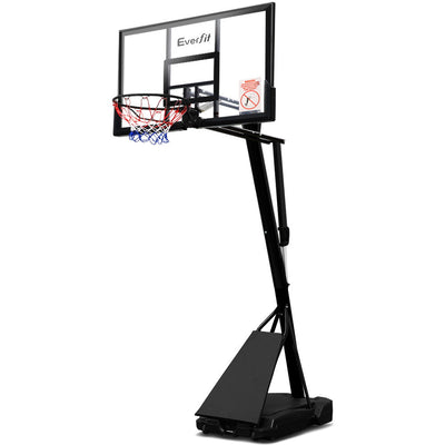 NNEDSZ Pro Portable Basketball Stand System Ring Hoop Net Height Adjustable 3.05M-0