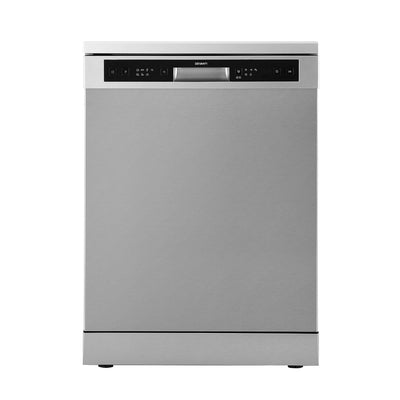 NNEDSZ Devanti 60cm 14 Place Settings Freestanding Dishwasher Silver-0