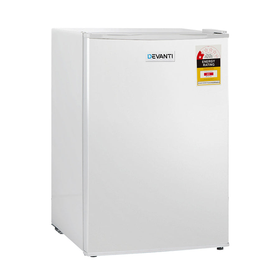 NNEDSZ 70L Portable Mini Bar Fridge - White-0