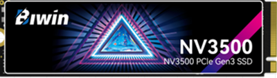 BIWIN NV3500-1TB SSD M.2 NVMe PCIe3.0 Reading speed 3500MB/s Writing speed 2500MB/s BNV350001TB-RGX - 5 Year