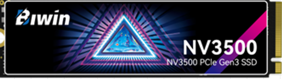 BIWIN NV3500-1TB SSD M.2 NVMe PCIe3.0 Reading speed 3500MB/s Writing speed 2500MB/s BNV350001TB-RGX - 5 Year