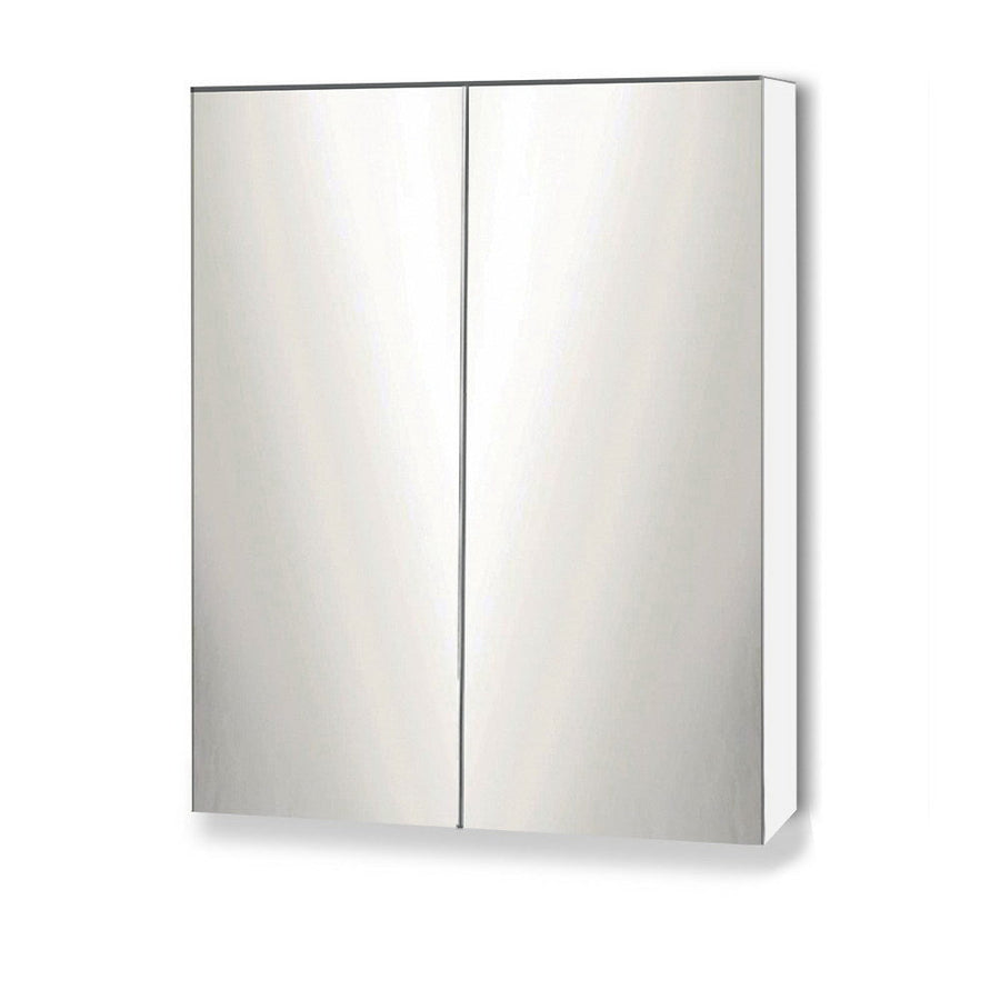 NNEDSZ Bathroom Vanity Mirror with Storage Cabinet - White-0