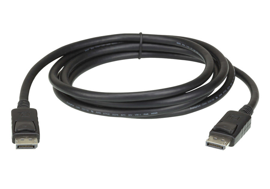 Aten 2m DisplayPort Cable, supports up to 3840 x 2160 @ 60Hz