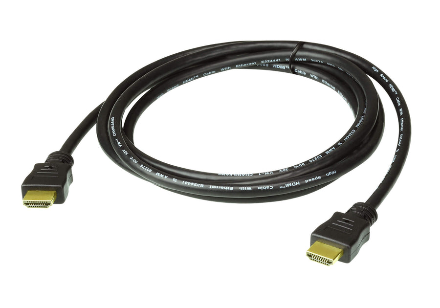 Aten 3M High Speed HDMI Cable with Ethernet. Support 4K UHD DCI