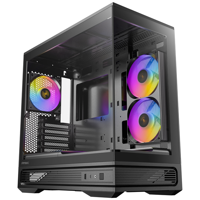 Antec C2M ARGB - Black, Micro-ATX/ITX