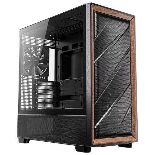 Antec Flux ATX, Black Premium Walnut Trim