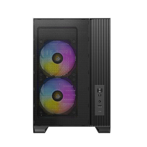 Antec Flux M Micro ATX/ITX, TG side