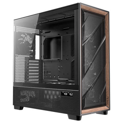 Antec FLUX PRO, E-ATX, Premium Walnut