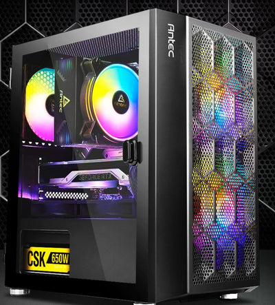 Antec NX200M RGB - Black, Mini Tower