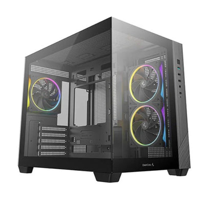 DEEPCOOL CG330 3F M-ATX, Support BTF back-plug motherboard