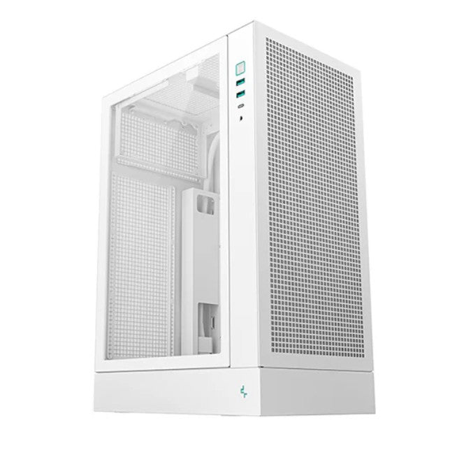 DEEPCOOL CH170 PLUS WH Vertical Micro-ATX Compact Case