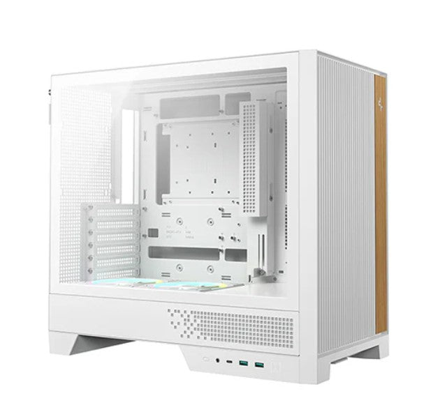 DEEPCOOL CL600 WH High Airflow Compact ATX Case