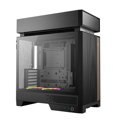 DEEPCOOL CL660 Innovative Compartmentalized Optimized ATX Case. Pre-installed Dual ARGB Fans
