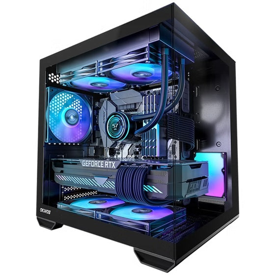 OKINOS Mirage 4 mATX ARGB Case, ARGB controller