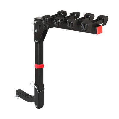 NNEDSZ 4 Bicycle Bike Carrier Rack Car 2" Hitch Mount Foldable Black,4 Bicycle Bike Carrier Rack Car 2" Hitch Mount Foldable Black-0