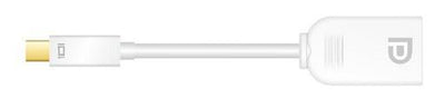 Cabac Mini Display Port (M ) to Display Port (F) cable - 15cm (LS)