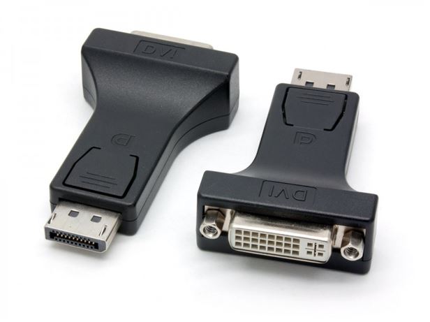 8ware DisplayPort DP to DVI Adapter Converter 20-pin to DVI 24+1-pin Male to Female for TV PC Monitor
