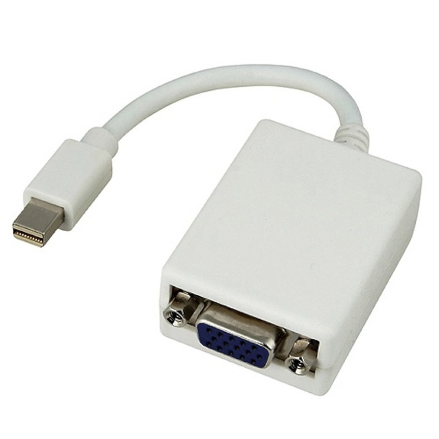 8ware Mini DisplayPort DP 20-pin to VGA 15-pin 20cm Male to Female Adapter Cable