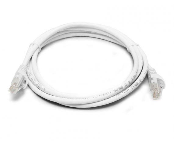 8ware CAT6 Cable 2m - White Premium RJ45 Ethernet Network LAN UTP Patch Cord 26AWG CU Jacket