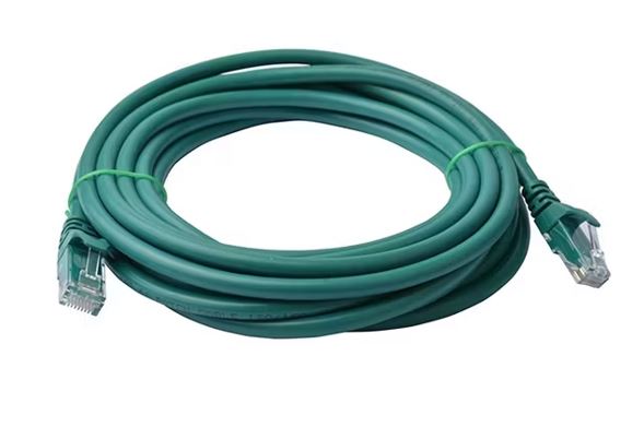 8ware CAT6 Cable 3m - Green Premium RJ45 Ethernet Network LAN UTP Patch Cord 26AWG CU Jacket