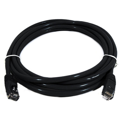 8ware CAT6A Cable 2m - Black Color RJ45 Ethernet Network LAN UTP Patch Cord Snagless