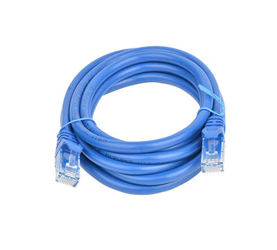 8ware CAT6A Cable 2m - Blue Color RJ45 Ethernet Network LAN UTP Patch Cord Snagless